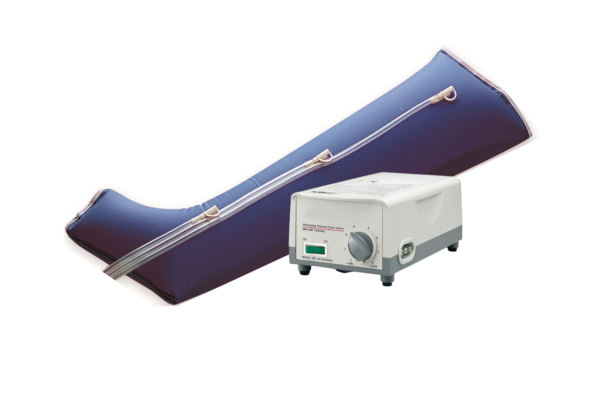Leg pressotherapy equipment